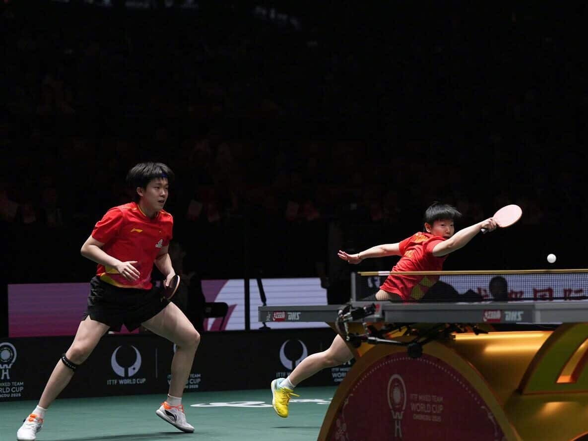 “乒乓混合團體世界盃中國奪冠”
