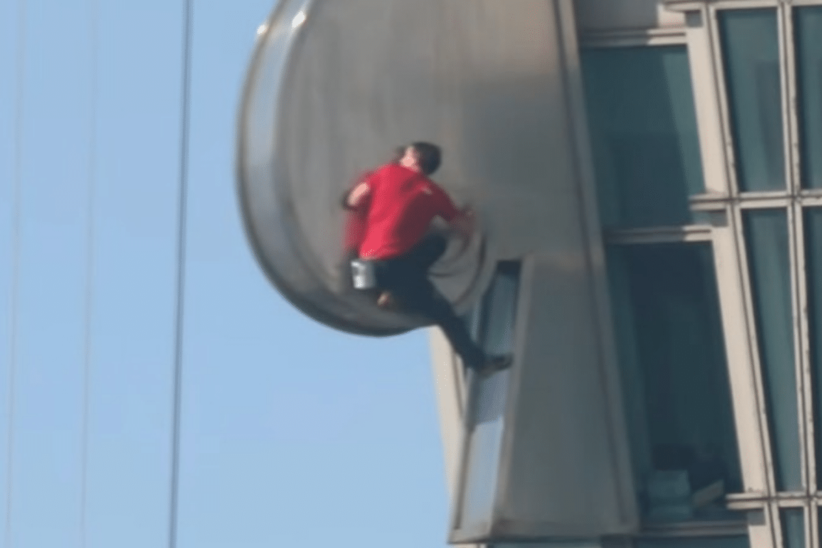 台北101徒手攀登