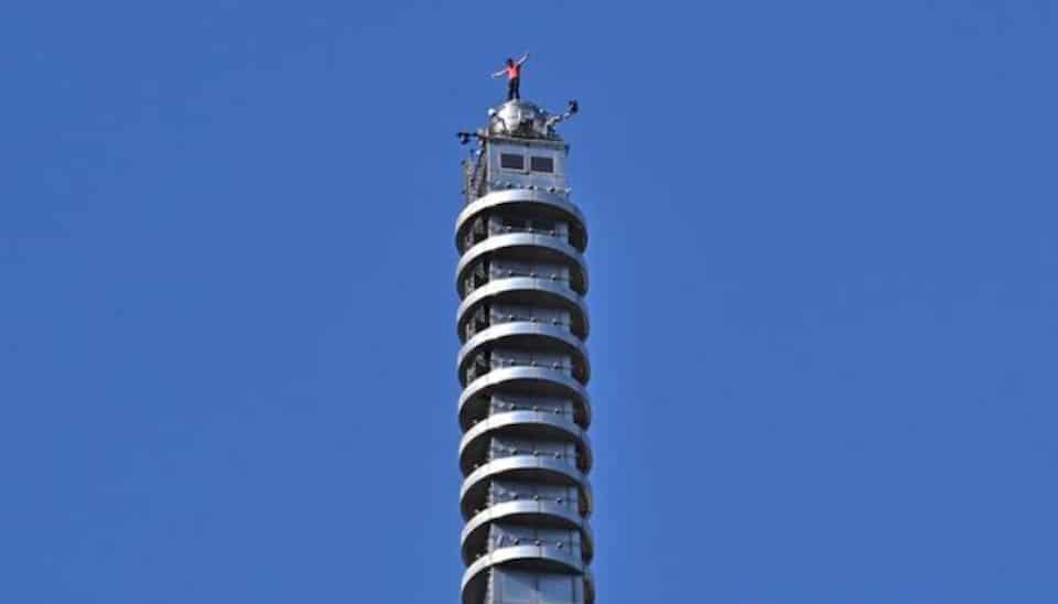 台北101徒手攀登