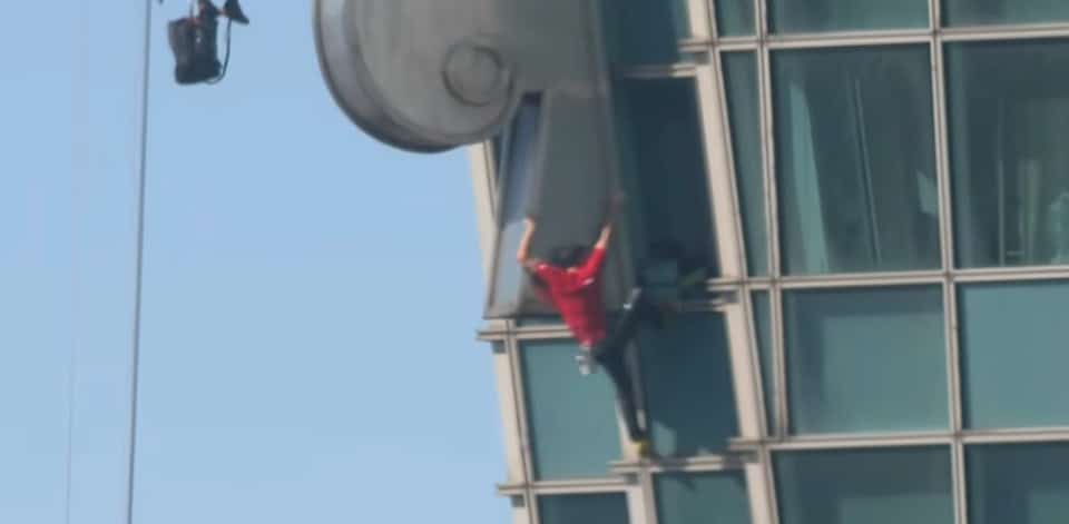 台北101徒手攀登