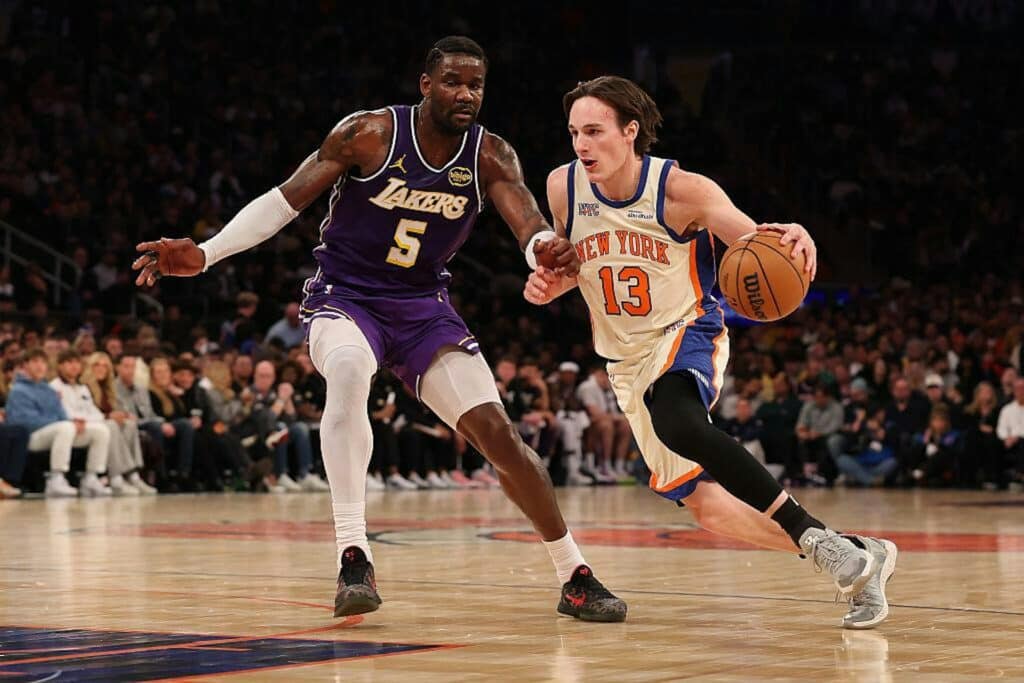 NBA紐約人戰勝湖人