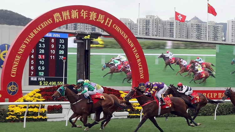 香港賽馬投注額