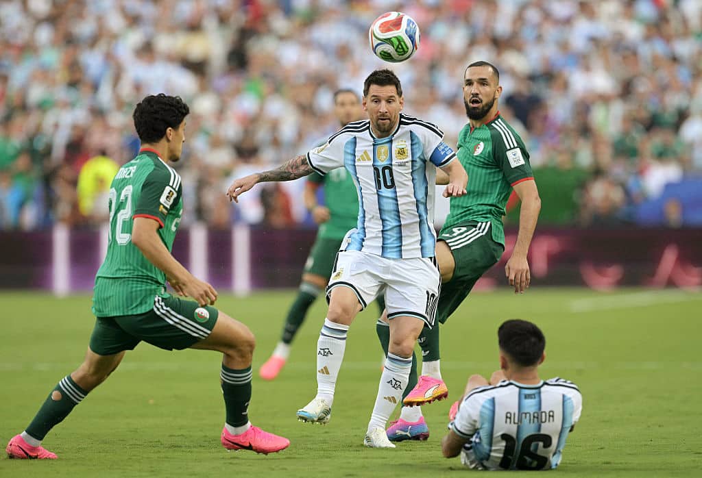 阿根廷對阿爾及利亞世界盃