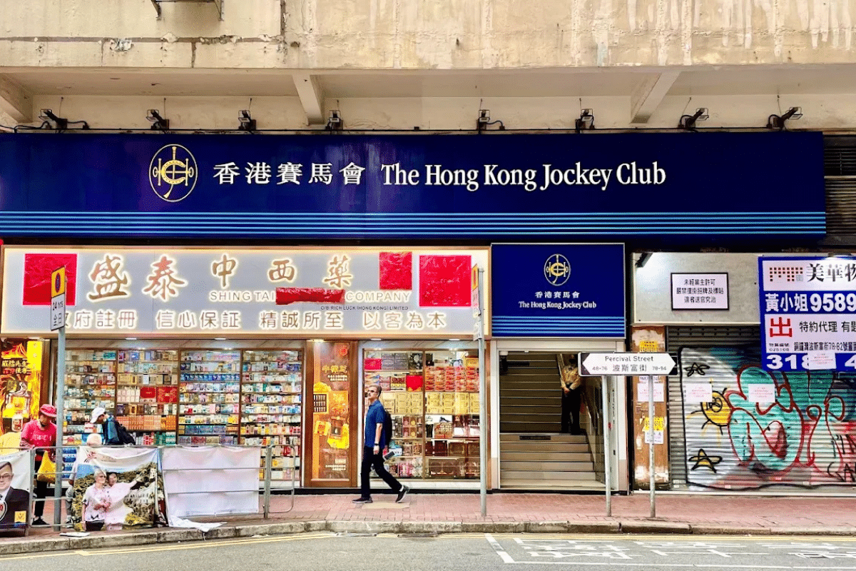 銅鑼灣波斯富街投注站地址